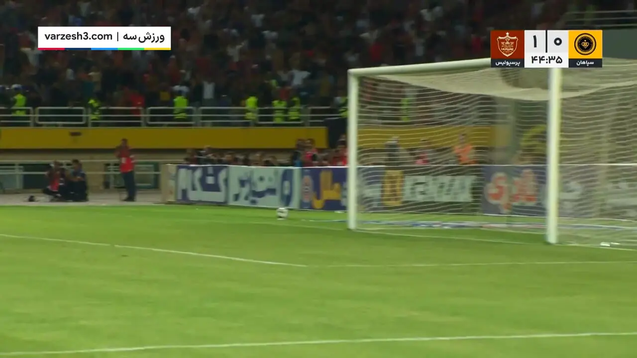 پرسپولیس 1 سپاهان 0/ پیروزی شاگردان هاشمیان در نقش جهان +(خلاصه بازی)